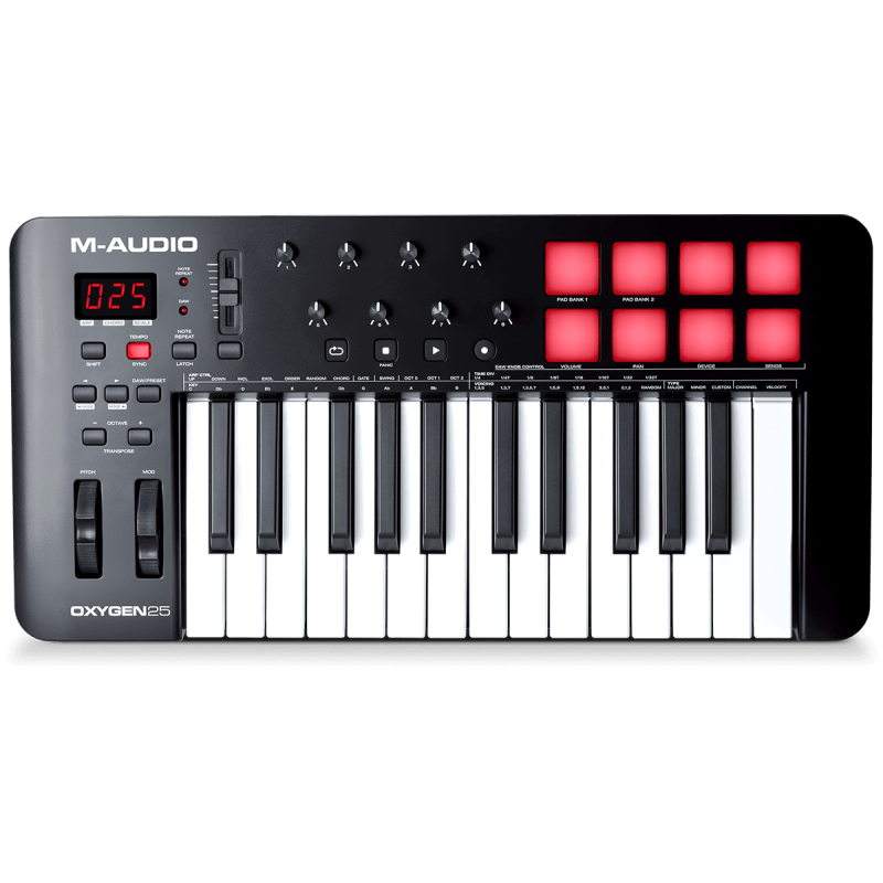 Contrôleurs MIDI : Pianos électriques et claviers